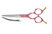 Hunde - ARTERO Scissors FUSION CURVY PINK 6" - 8435037191773