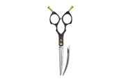 Hunde - ARTERO Scissors FUSION CURVY BLACK 6" - 8435037173052