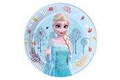 Legetøj - Globos Paper Plates 20cm Frozen Idyllic Wonder - 8 pcs. - 97269