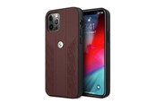 Mobil - Covers & Cases - BMW Leather Curve Perforate Case for iPhone 12 Pro Max - Red - 3666339010881