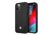 Mobil - Covers & Cases - BMW Leather Perforate Case for iPhone 12 Pro Max - Black - 3666339010829