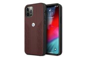 Mobil - Covers & Cases - BMW Leather Curve Perforate Case for iPhone 12 / iPhone 12 Pro - Red - 3666339010874