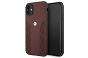 Mobil - Covers & Cases - BMW Leather Curve Perforate Case for iPhone 11 / Xr - Red - 3666339011864