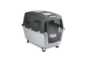 Hunde - Stefanplast Gulliver 7 IATA transportbur, grå/grå, 102 x 72 x 76 cm - 281253