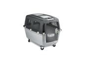 Hunde - Stefanplast Gulliver 6 IATA transportbur, grå/grå, 92 x 64 x 66 cm - 281252