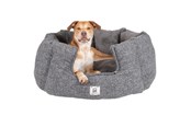 Hunde - Chill Kuzzi FIR rund seng, grå, M - 380585