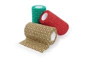 Hunde - KRUUSE SafeVet® Bandage, 10cm x 4,5m, mix af 3 farver - 160720