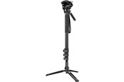Stativ - SmallRig 6623 Carbon Fiber Monopod (4 sections) with Videohead - 6623