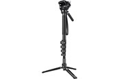 Stativ - SmallRig 6624 Aluminium Monopod (5 sections) with Videohead - 6624