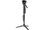 Stativ - SmallRig 6625 Carbon Fiber Monopod (5 sections) with Videohead - 6625