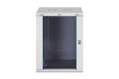 Rack skabe - DIGITUS DN-37114 - 16U Wall-Mounted Cabinet | 600x600mm | Glass Door | Unmounted - DN-37114