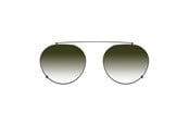 VR-tilbehør - Even Realities G2A Sun Visor with Case - Green - Even G2 Clip A-Green