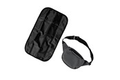 Baby Udstyr - BabyDan Changing bag Mini grå – Fanny Pack pusletaske med - 500135