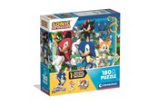 Puslespil - Clementoni Puzzle Square Box - Sonic 4 180 pieces 2D Puslespil - 29799