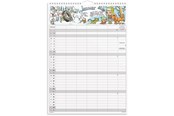 Calendar - Mayland Familiekalender Otto Dickmeiss & Lilja Scherfig 6 kol. A3 2027 - 27066250