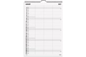 Calendar - Mayland Familiekalender Black and white 3 kol. 2027 - 27066520