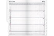 Calendar - Mayland Index Planner mini månedskalender REFILL 2027 - 27071500
