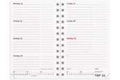 Calendar - Mayland Mini Planner ugekalender REFILL 2027 - 27084800
