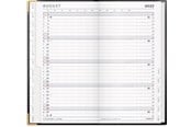 Calendar - Mayland Index Planner månedskalender sort skind 2027 - 27092100