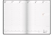 Calendar - Mayland City Diplomat ugekalender sort vinyl 2027 - 27194000