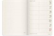 Calendar - Mayland A5 Forma Deluxe ugekalender tværf. sort kunstskind 2027 - 27200620