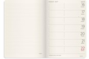 Calendar - Mayland A5 Forma Deluxe ugekalender tværf. grøn kunstskind 2027 - 27200640