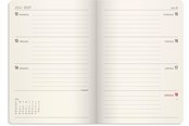 Calendar - Mayland A6 Forma Deluxe ugekalender tværf. brun kunstskind 2027 - 27201410