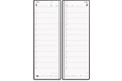 Calendar - Mayland Spiralnoteringskalender dag sort PP-plast 2027 - 27225000