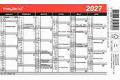 Calendar - Mayland Mini kalender 2027 - 27052000