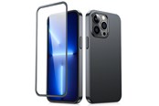 Mobil - Covers & Cases - Joyroom 360 Full Case front and back cover for iPhone 13 Pro Max + tempered glass screen protector grey (JR-BP928 tranish) - 6941237161642