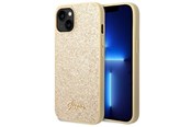 Mobil - Covers & Cases - GUESS GUHCP14SHGGSHD iPhone 14 6.1" gold/gold hard case Glitter Script - 3666339065089