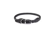 Hunde - Timely PARIS Halsbånd Sort 10 mm. / 50 cm. - 5907784874047