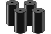 Kabinet Tilbehør - Ssupd Meshroom Aluminum Feet - 3CM - Black - SSU-ACC-AF-3-BK