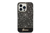 Mobil - Covers & Cases - GUESS Bandana Paisley iPhone 14 Pro 6.1" Case - Black - 3666339064020