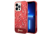 Mobil - Covers & Cases - GUESS GUHCP14LHGBNHR iPhone 14 Pro 6.1" red/red hardcase Bandana Paisley - 3666339064068