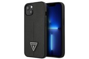 Mobil - Covers & Cases - GUESS GUHCP14MPSATLK iPhone 14 Plus 6.7 "black / black hardcase SaffianoTriangle Logo - 3666339065379