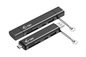 Hukommelseskort - adapter og kortlæser - I-Tec card adapter - USB / USB-C - CADONGLEUSBSD