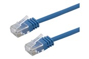 Netværkskabel - Deltaco patch cable - 50 cm - blue - Blå - TP-605B-SLIM