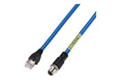 Netværkskabel - Hanwha Vision network cable - TAA Compliant - 5 m - blue - Blå - SPP-C08050E