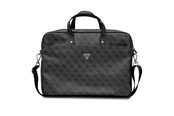 Tasker - GUESS Saffiano 4G Triangle Logo bag for a 16'' laptop - black - 3666339051099