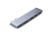Dockingstation - UGREEN 60559 Docking station for MacBook Pro & Air - 2x USB-C / 3x USB-A + HDMI - Grey - 60559