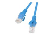 Netværkskabel - Lanberg patch cable - 50 cm - blue RAL 5012 - Blå - PCU6-10CC-0050-B