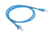Netværkskabel - Lanberg patch cable - 1 m - blue RAL 5012 - Blå - PCU6-10CC-0100-B