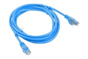 Netværkskabel - Lanberg patch cable - 2 m - blue RAL 5012 - Blå - PCF6-10CC-0200-B