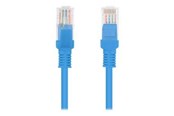 Netværkskabel - Lanberg patch cable - 5 m - blue RAL 5012 - Blå - PCU6-10CC-0500-B