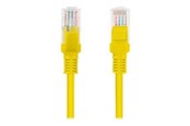 Netværkskabel - Lanberg patch cable - 0.5 m - yellow RAL 1028 - Gul - PCU6-10CC-0050-Y