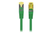 Netværkskabel - Lanberg patch cable - 2 m - RAL 6024 - Grøn - PCF6A-10CU-0200-G