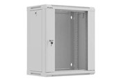 Rack skabe - Lanberg WF03 Series - cabinet - 540 x 350 flat pack with glass door - 12U - WF03-5312-10S