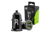 Mobil - Adaptere & Opladere - Green Cell PowerRide Nano36 car power adapter - 2 x USB - 36 watt - CADM-GC-36AA