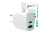 Mobil - Adaptere & Opladere - Green Cell PowerSource Duo30 - CHARB-GC-30AC-W